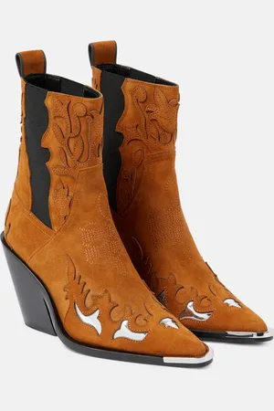 Paco rabanne Suede ankle boots