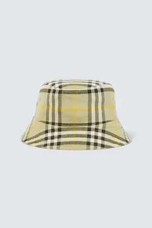 Burberry Check cotton bucket hat