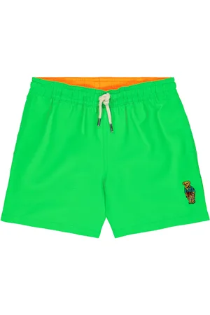 Ralph Lauren Traveler embroidered swim trunks