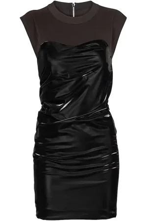 RTA Isabella vinyl minidress