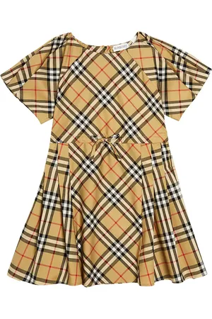 Burberry Burberry Check twill dress