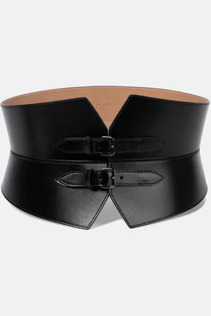 Alaïa AlaÃ¯a Leather corset belt