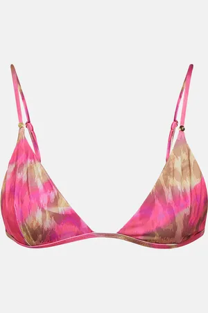 Bananhot Emi printed triangle bikini top