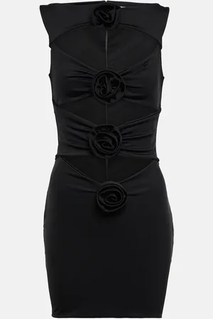 GIUSEPPE DI MORABITO Corsage cutout crÃªpe minidress