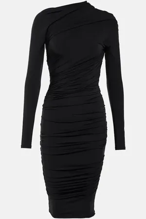 Balenciaga Gathered midi dress