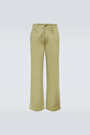 Burberry Straight leg cotton pants