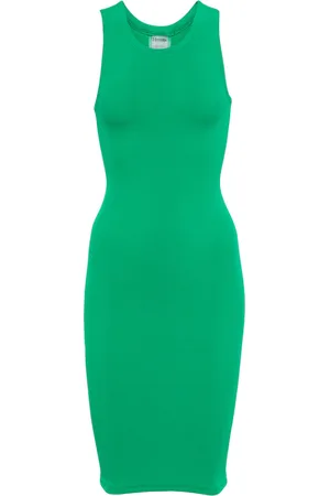 Hunza G Iris scoop-neck bodycon minidress