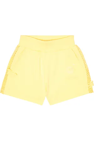 MONNALISA Embroidered jersey shorts