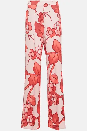 Etro Floral high-rise pants