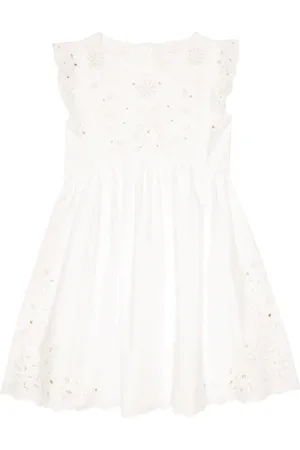 Chloé ChloÃ© Kids Eyelet cotton dress