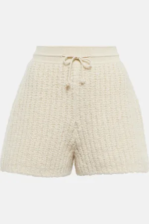 Loro Piana Drawstring cashmere shorts
