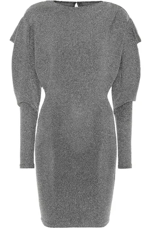 Isabel Marant Waden metallic knit minidress