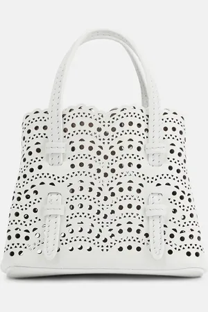 Alaïa AlaÃ¯a Mina Mini leather crossbody bag