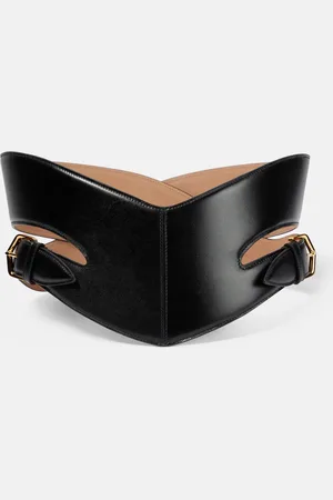 Alaïa AlaÃ¯a Cut-out leather belt