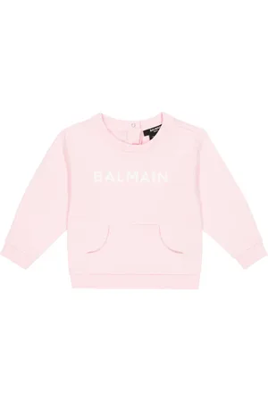 Balmain Baby logo cotton jersey sweatshirt