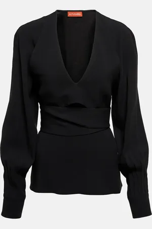 Altuzarra Dagur crÃªpe blouse