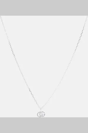 Gucci GG Running 18kt white gold necklace