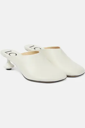 Loewe Toy leather mules