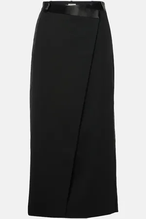 Simkhai Clarissa wool-blend maxi skirt