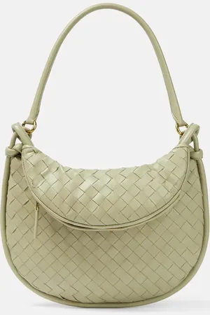 Bottega Veneta Gemelli Intrecciato leather shoulder bag