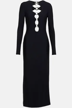 Burberry Cutout jersey maxi dress