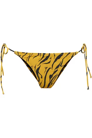 Reina Olga Love tiger-print bikini bottoms