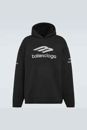 Balenciaga 3B Sports Icon cotton fleece hoodie