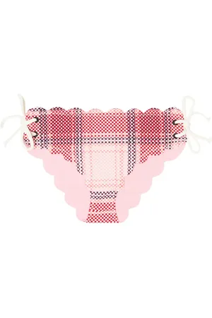 Marysia Palm Springs checked bikini bottoms