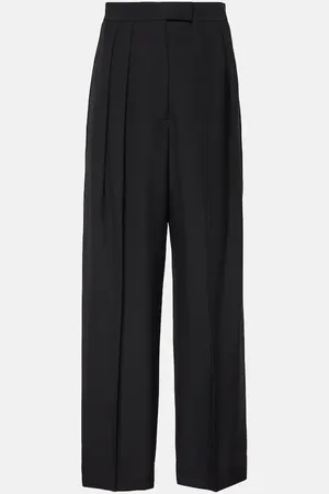 The Row Crissi high-rise wide-leg pants