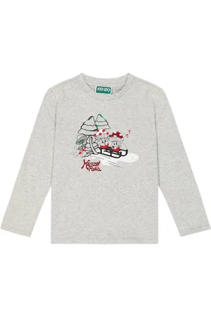 Kenzo Printed cotton jersey T-shirt