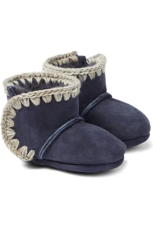 Mou Baby suede booties