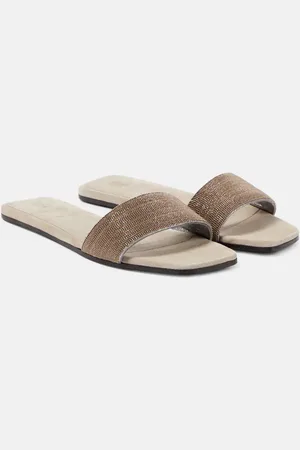 Brunello Cucinelli Suede flats