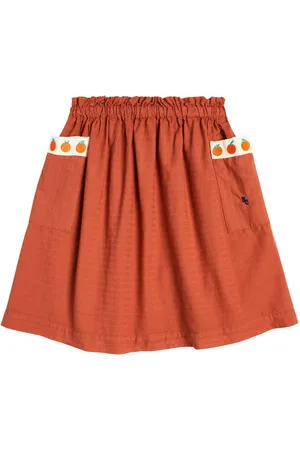 Bobo Choses Gathered cotton skirt