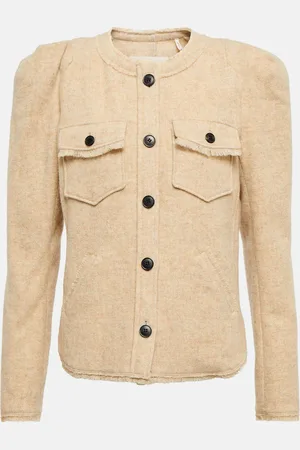 Marant Etoile Nelly wool-blend jacket
