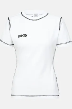 Vetements Cotton-blend jersey T-shirt