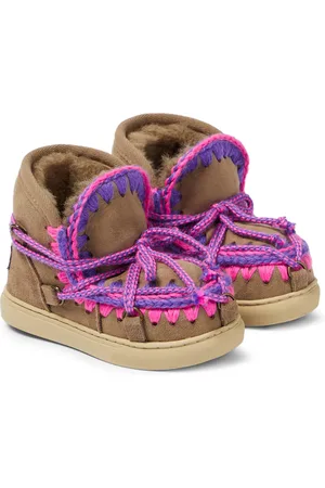 Mou Scoubidou suede sneakers