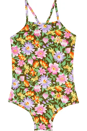 The Animals Observatory Trout floral printed swimsuit