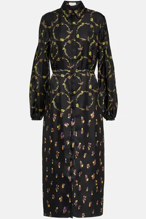 GABRIELA HEARST Mauri printed silk twill maxi dress