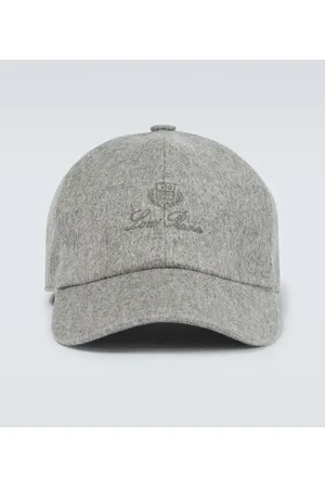 Loro Piana Logo cashmere baseball cap