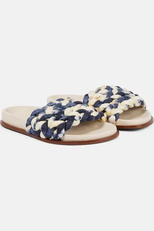 Chloé ChloÃ© Kacey tie-dye woven slides