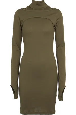 Helmut Lang Ribbed-knit minidress