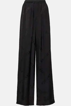 Balenciaga Logo jacquard track pants