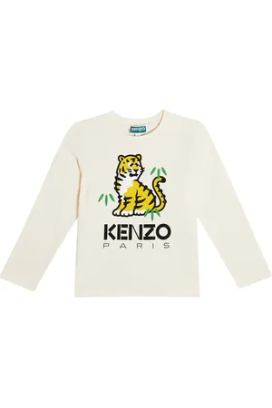 Kenzo Printed cotton jersey T-shirt