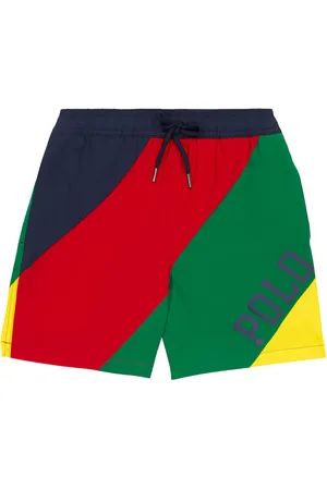 Ralph Lauren Colorblocked swim shorts