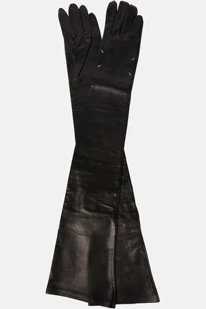 Maison Margiela Long leather gloves