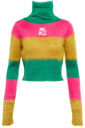Etro Striped turtleneck sweater