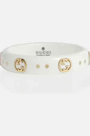 Gucci Icon 18kt -plated ring with zirconia