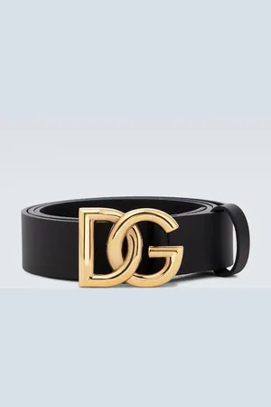 Dolce & Gabbana DG leather belt