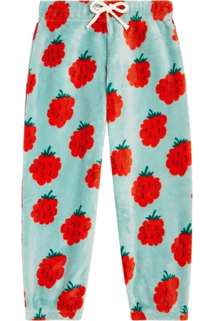 Tiny Cottons Raspberries fleece sweatpants