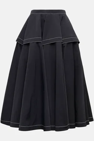 Bottega Veneta Pleated midi skirt